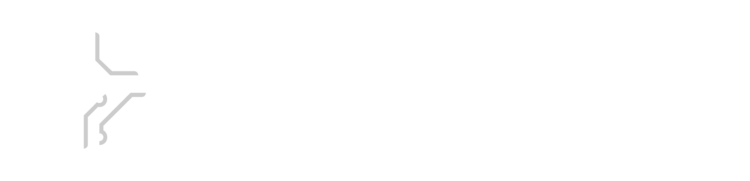 Logo VET4DATACOOPERATION v bielej farbe s obráteným dizajnom