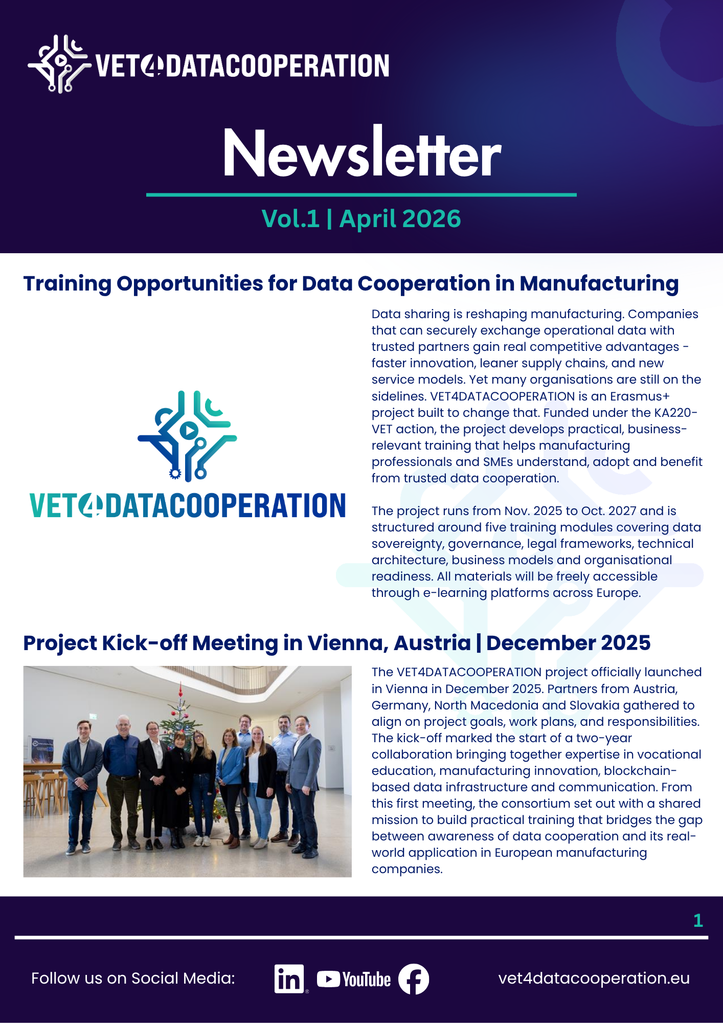 Newsletter Title Vol 1 - EN
